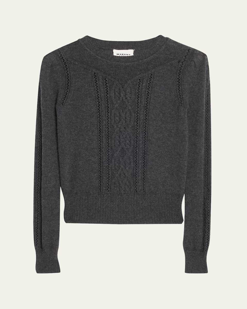 Kelia Openwork Sweater